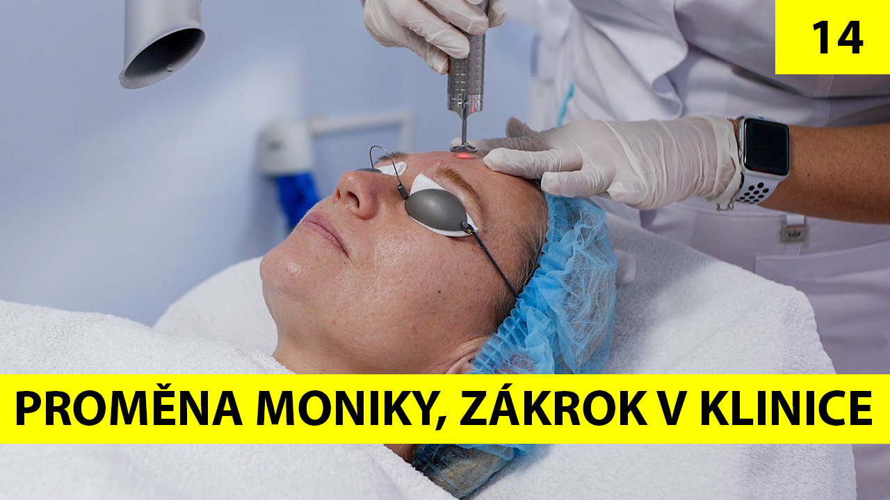 Proměna Moniky, zákrok v klinice